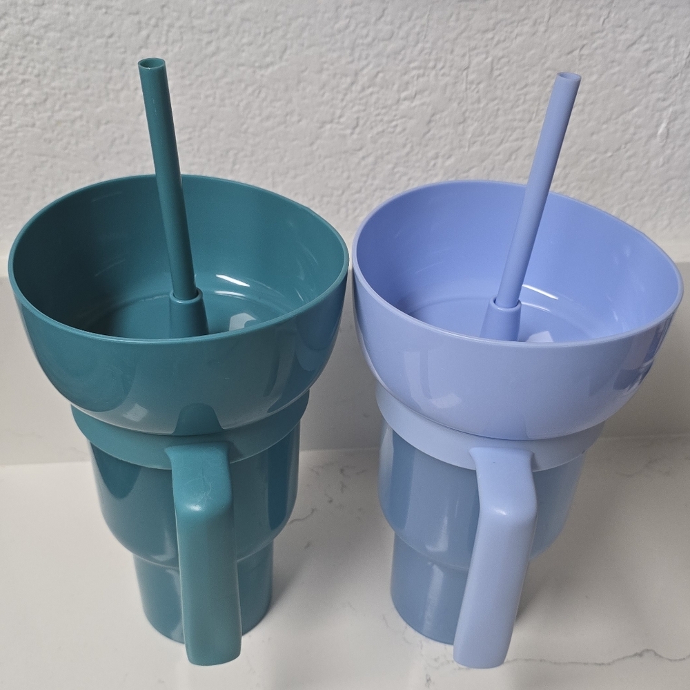 Stadium Tumblers & Snack Bowl 2pk